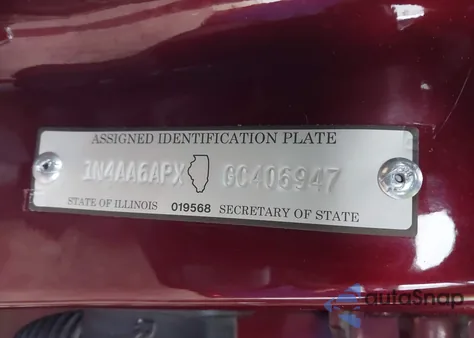 2016 Nissan Maxima 3.5 Sr from USA, damaged, VIN 1N4AA6APXGC406947